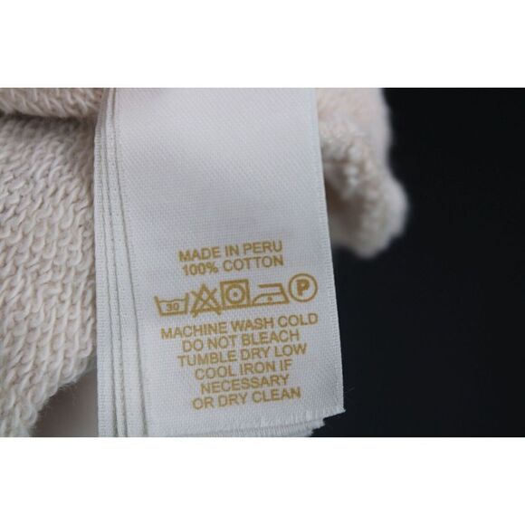 Kate Spade "Deco Dot Bow Sweatshirt" Cream/Black Size S MSRP $168 - Picture 7 of 7